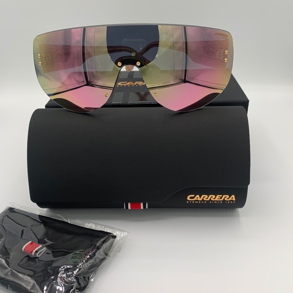 Carrera Flaglab 12 Pink Mirror Black Special Edition Sunglasses main image 8